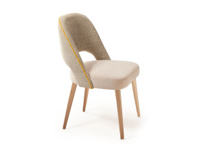 Мягкий стул из ткани