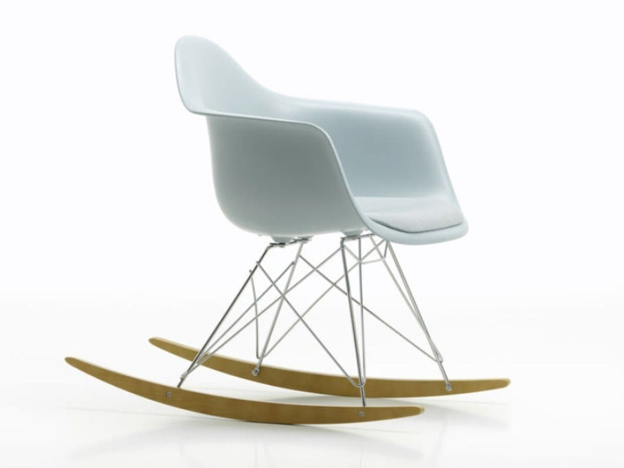 Кресло-качалка из полипропилена со встроенной подушкой VITRA Eames Plastic Chair ARCH-00119666 - Вид №1