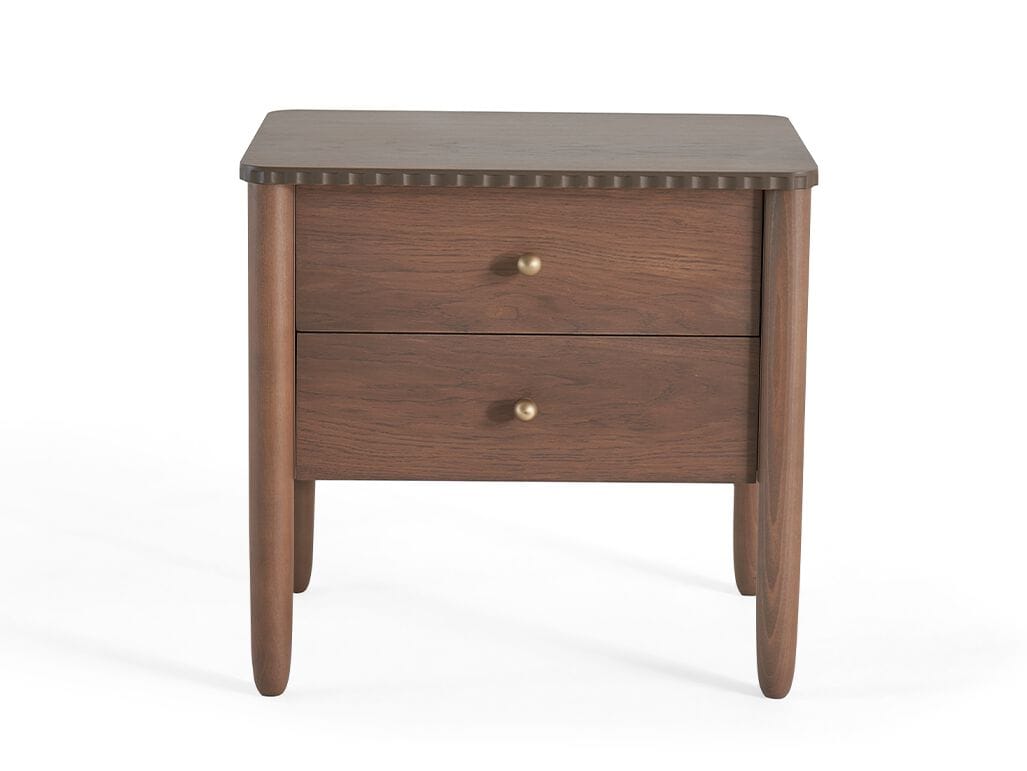 Деревянная прямоугольная тумбочка с ящиками NDESIGN Ezora ARCH-00034129