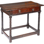 SOR27394 Приставной столик из дубовой бобины ijlbrown  - Вид №4