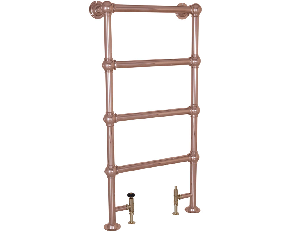TOW007 Вешалка для полотенец Colossus Steel, медь - 1300 мм x 650 мм Сarronheating  - Вид №1