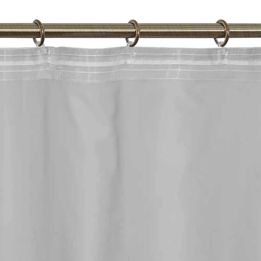 Тюль на ленте «Виола» 300x320 см цвет серый MIAMOZA STLM-2126160 - Вид №3