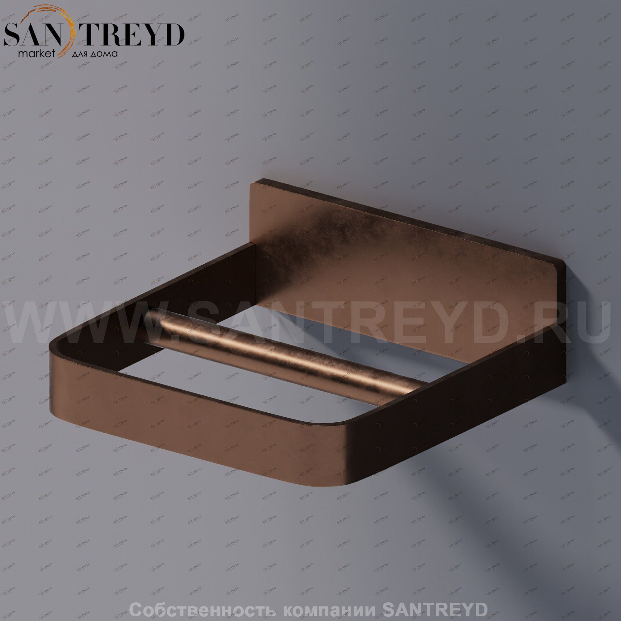 Agape MEMORY Держатель для туалетной бумаги темный бронзовый AMEM860BR