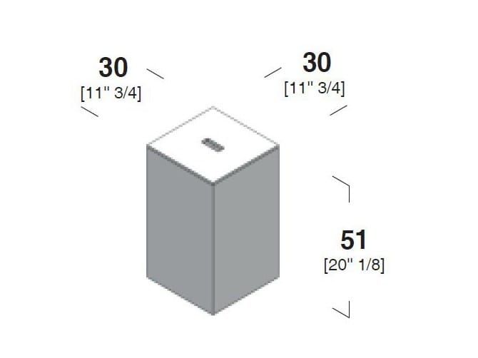 Корзина для белья Corian® Rexa уникальный ARCH-00051230