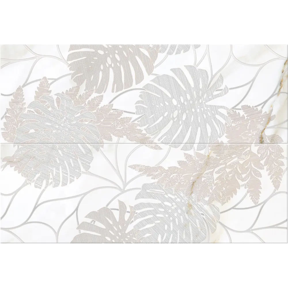 Панно настенное Calacatta Fern 48.7x70 см, цвет белый, 2 шт. 89070928 STLM-2014700 Santreyd