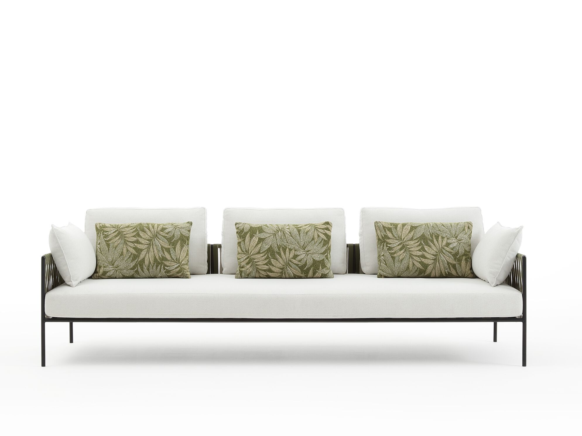 3-местный тканевый садовый диван Nodo Italia Zip ARCH-00045959 - Вид №1