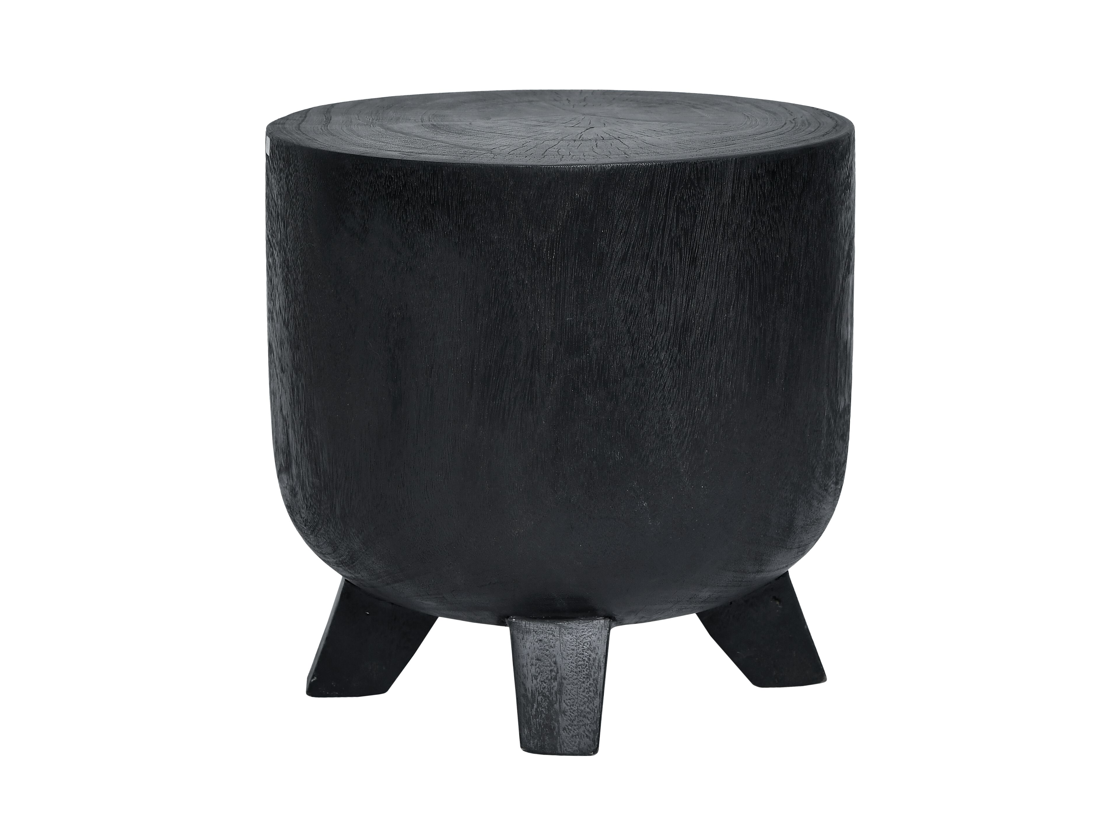 Низкий стул / круглый журнальный столик из дерева Suar cbdesign деревенский стул ARCH-00126994