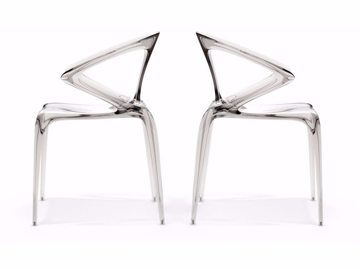 Штабелируемый стул с подлокотниками ROCHE BOBOIS Les Contemporains ARCH-00105526 - Вид №1