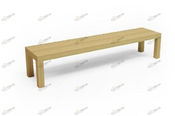 Quinze & Milan Деревянная скамейка без спинки Camping sun-id-1353845