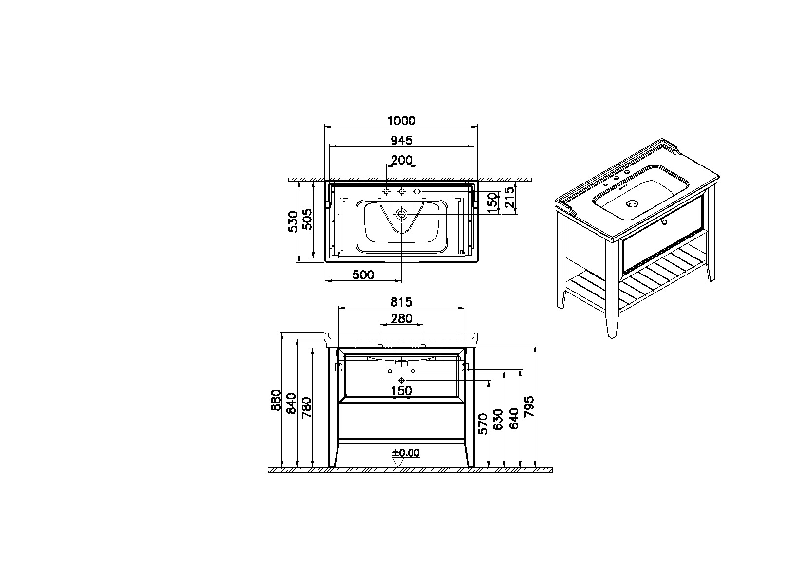 65780 Раковина Vitraglobal Valarte  - Вид №1