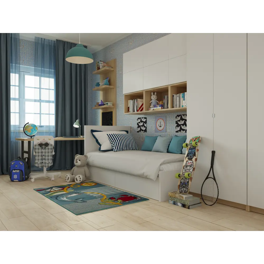 Плинтус потолочный ударопрочный полистирол NMC WT10 белый 84x84x2000 мм STLM-2211937 - Вид №6