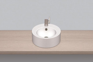 3004200400 Надставная раковина, ab.k400h.2, белая, для простого ухода Alape серия K