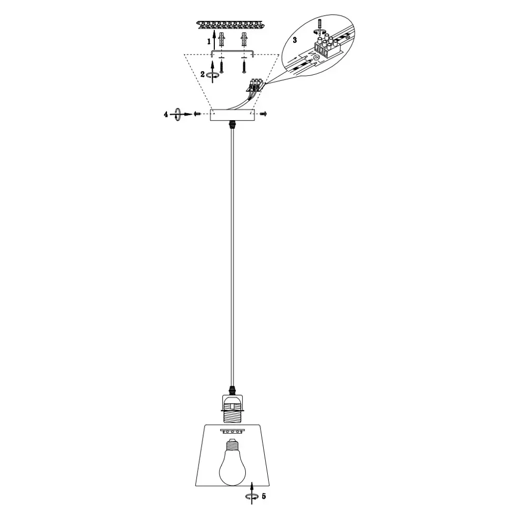 Подвесной светильник Freya Devas с золотистым корпусом и стеклянным плафоном 88241812 STLM-1574901 - Вид №10