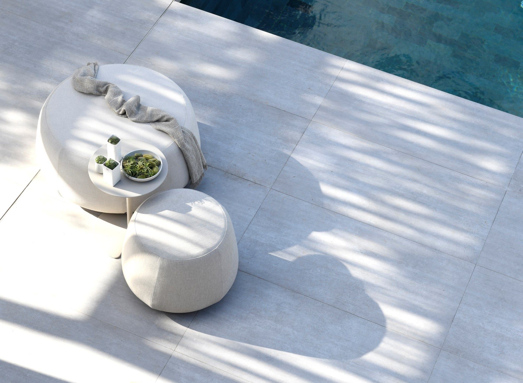 Круглый садовый пуфик TRIBÙ Nomad ARCH-00013392 - Вид №3