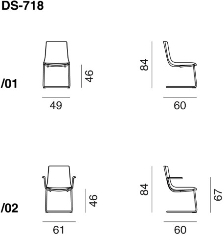 de Sede Консольный штабелируемый стул sun-id-1393413 - Вид №4