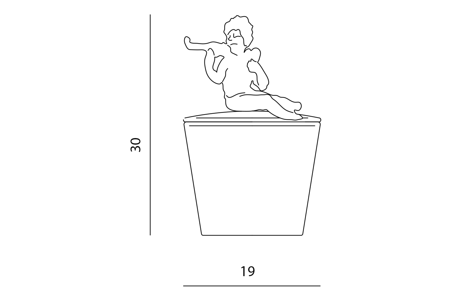 Horny  Подсвечник Ваза Visionnaire  - Вид №5