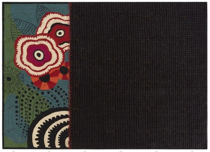 GAN Цветочный ковер из шерсти Rustic chic sun-id-1502449