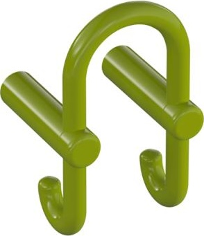 801.90.030 Двойной крючок для гардероба HEWI System 111 | Polyamid  - Вид №10