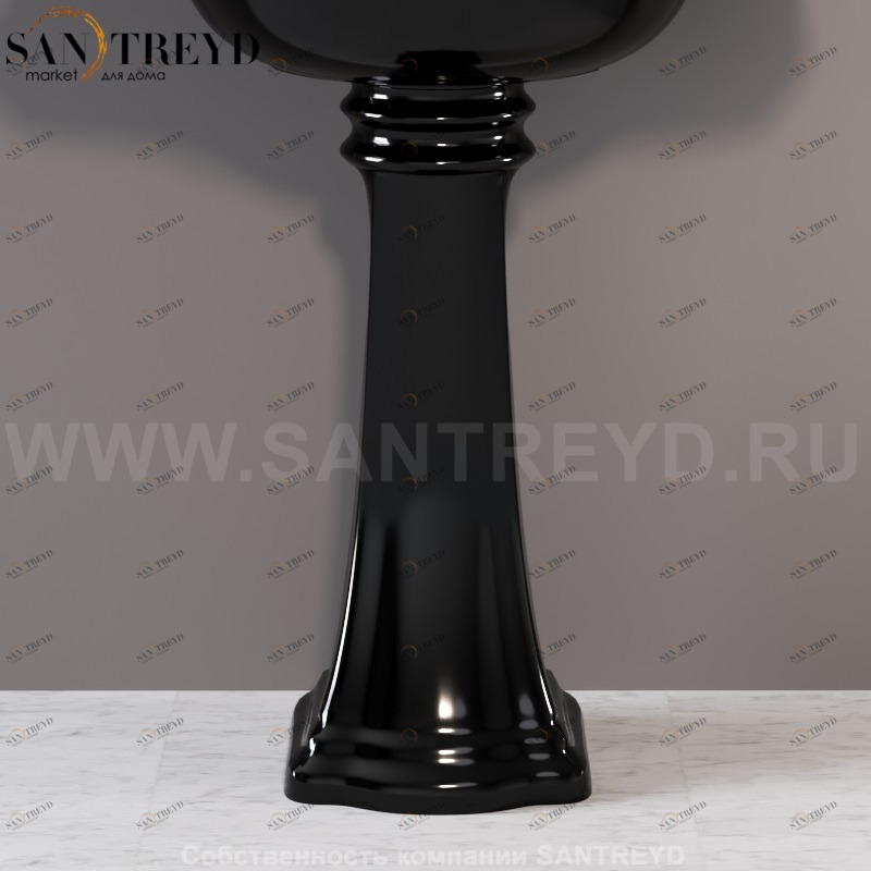 107004 Пьедестал под умывальники 55,69,73. Retro Kerasan