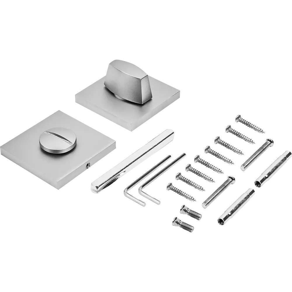 Фиксатор дверной ARMEX с замком для ванной и туалета 89355729 STLM-0894355 - Вид №2