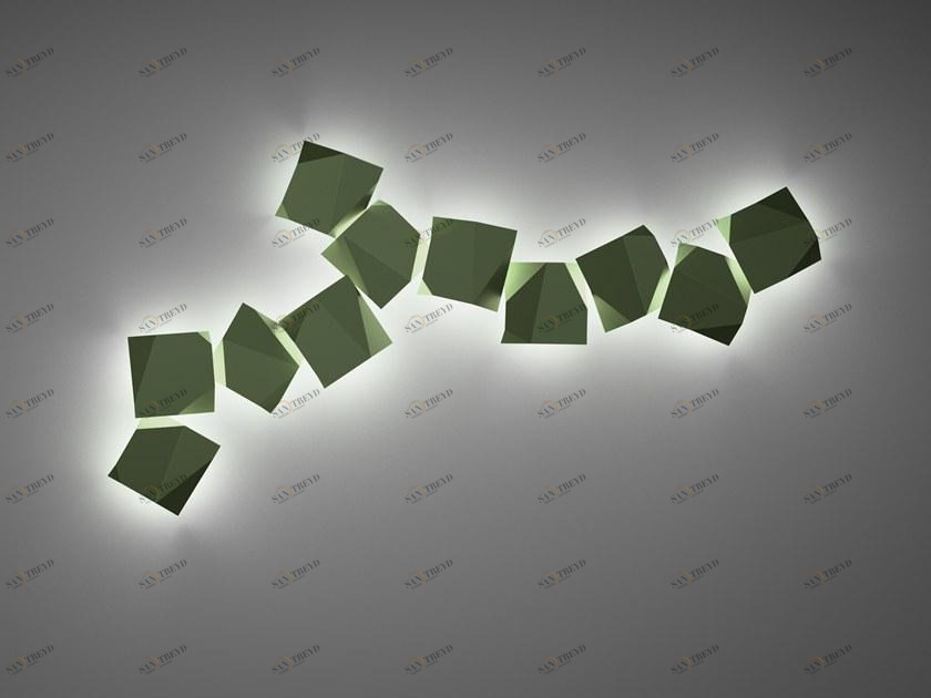 Vibia Бра для улицы из поликарбоната Origami sun-id-1407749