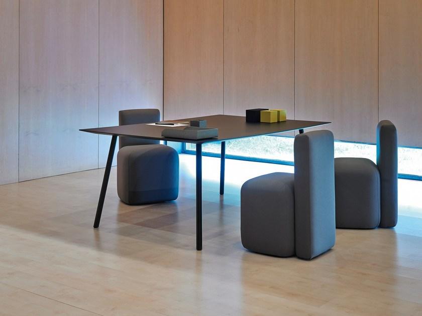 Viccarbe Прямоугольный стол в мдф Maarten sun-id-1453986 - Вид №3