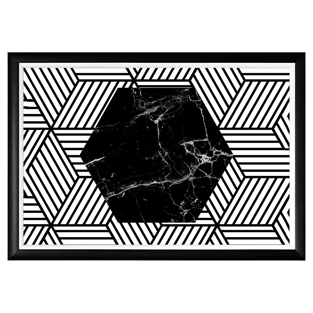 896519750_1818 Арт-постер «Шесть граней черного» Object Desire 