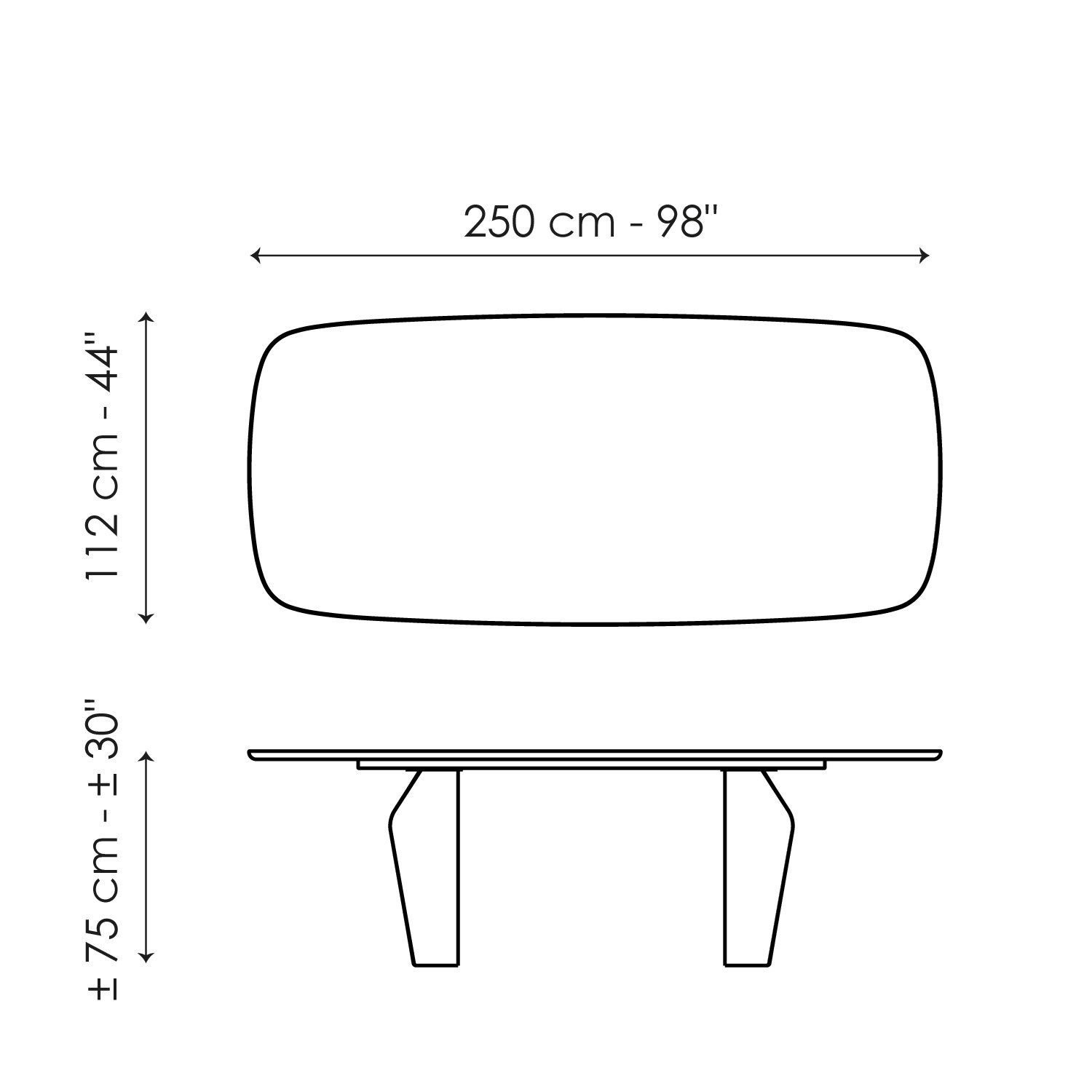 Бочковый стол BONALDO Flame ARCH-00131048 - Вид №4
