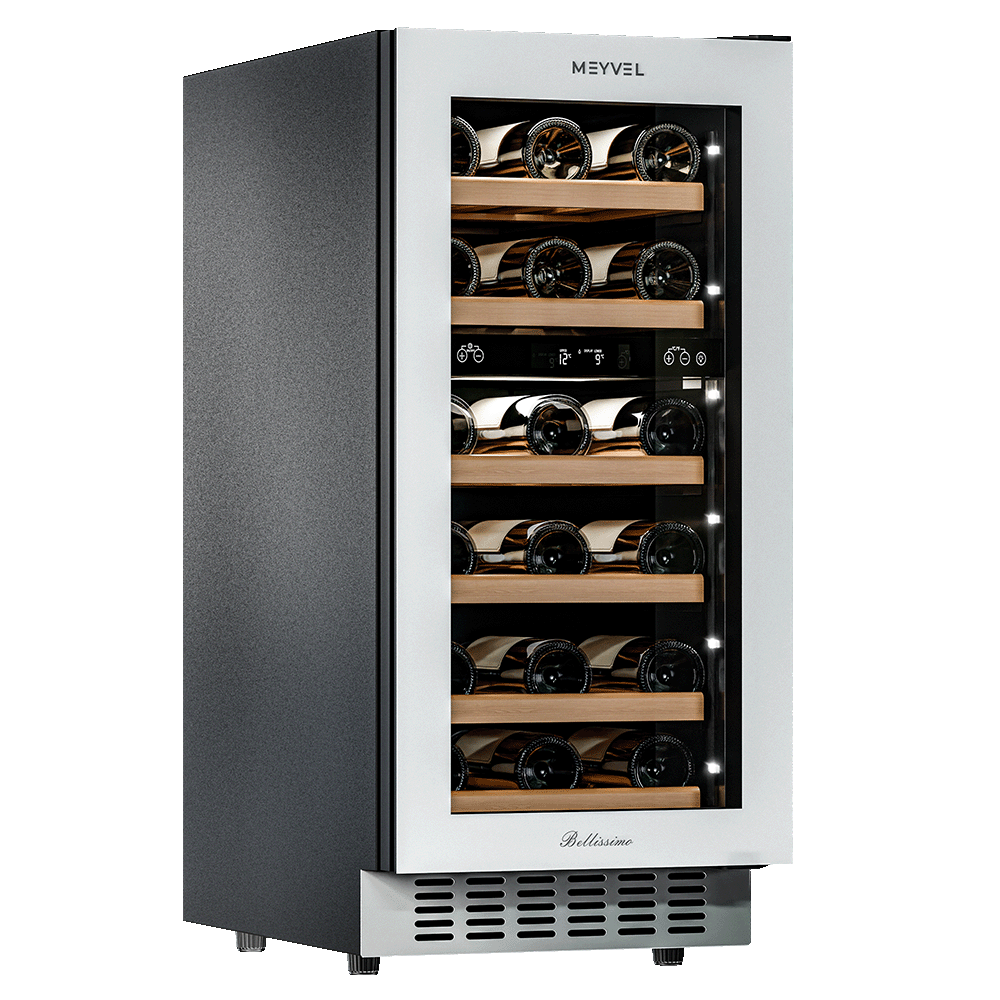 9186682 Винный шкаф Meyvel MV28NH-KWT2 белый STDN-0009002