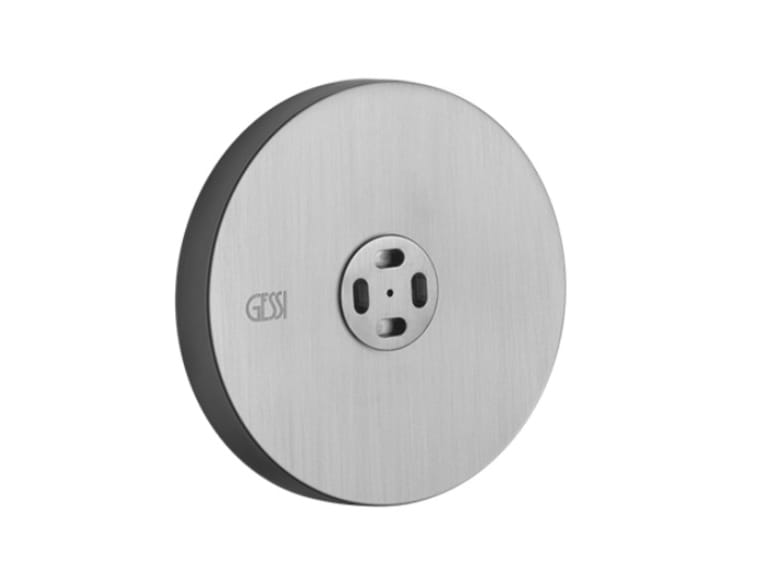 Хромированная латунная боковая насадка для душа Gessi гравировка ARCH-00013122