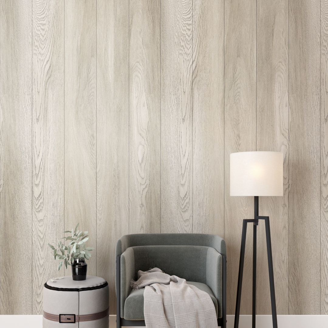 Панель МДФ Classic Stella Standard 2700х200х6 Дуб Грей (упак. 8 шт.) Standart STSR-83 - Вид №2