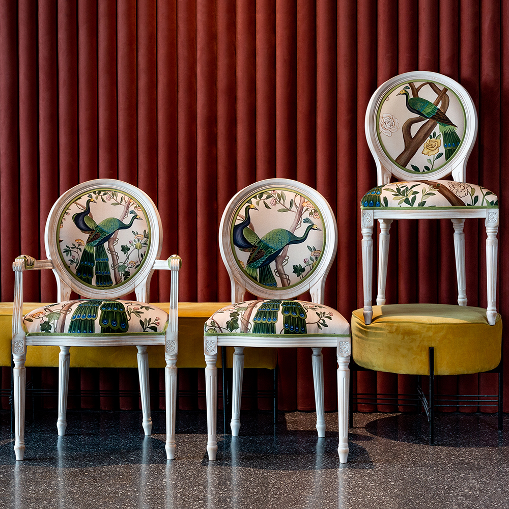 21060750 Полукресло «Индокитайский зелёный павлин» Object Desire  - Вид №11