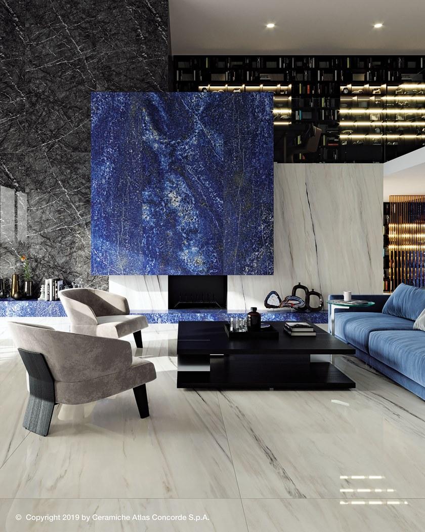 Atlas Concorde Белая плитка для стен с эффектом мрамора Marvel dream sun-id-1460935 - Вид №58