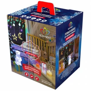 Новогодний набор для украшения "Разноцветная детская" SUPERNW ГИРЛЯНДЫ, ГИРЛЯНДЫ И ОСВЕЩЕНИЕ 099198 Разноцветный