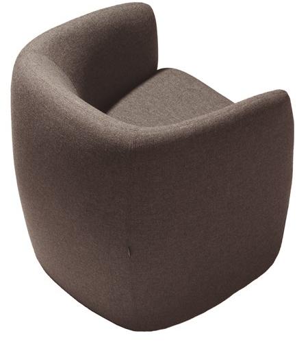 Capdell Кресло из ткани с подлокотниками Plum sun-id-1482776 - Вид №7