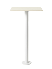 MT 481A F Высокая рама стола из окрашенного стального листа и стальная колонна. Крепление к полу. Et al. MT