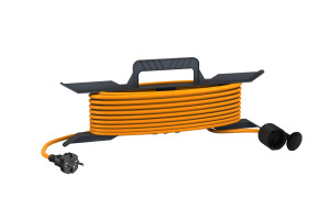 15908685 Удлинитель шнур GardenLine на рамке б/з ПВС 2х1 10A 20м IP 44 US202B-120OR Партнер-электро