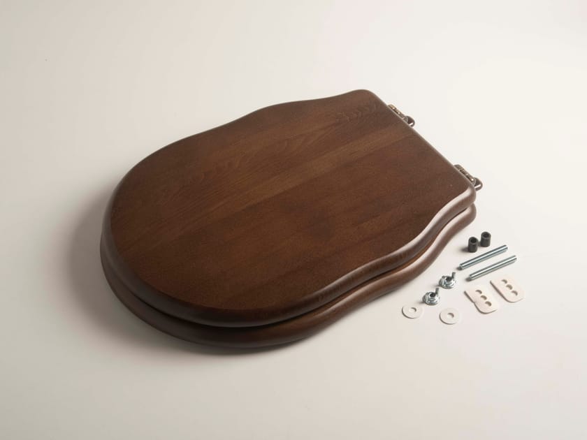 Сиденье для унитаза из грецкого ореха Alice Ceramica MC28N3S ARCH-00050690