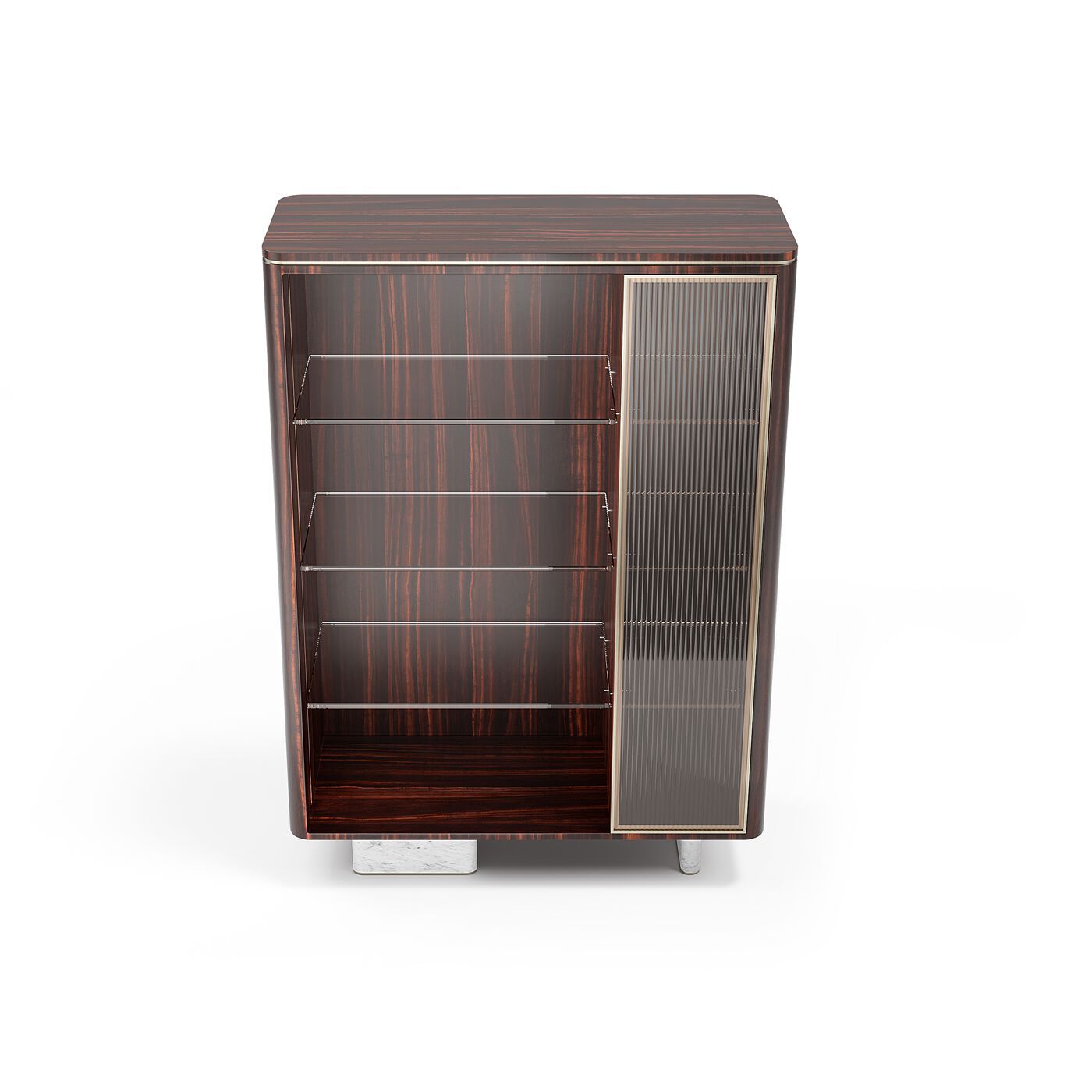 Деревянный и стеклянный шкаф с распашными дверцами Capital Collection Aurelia ARCH-00073283 - Вид №2