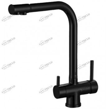 Zorg ZR-348-YF Black Смеситель для кухни Zorg 343х265 мм 