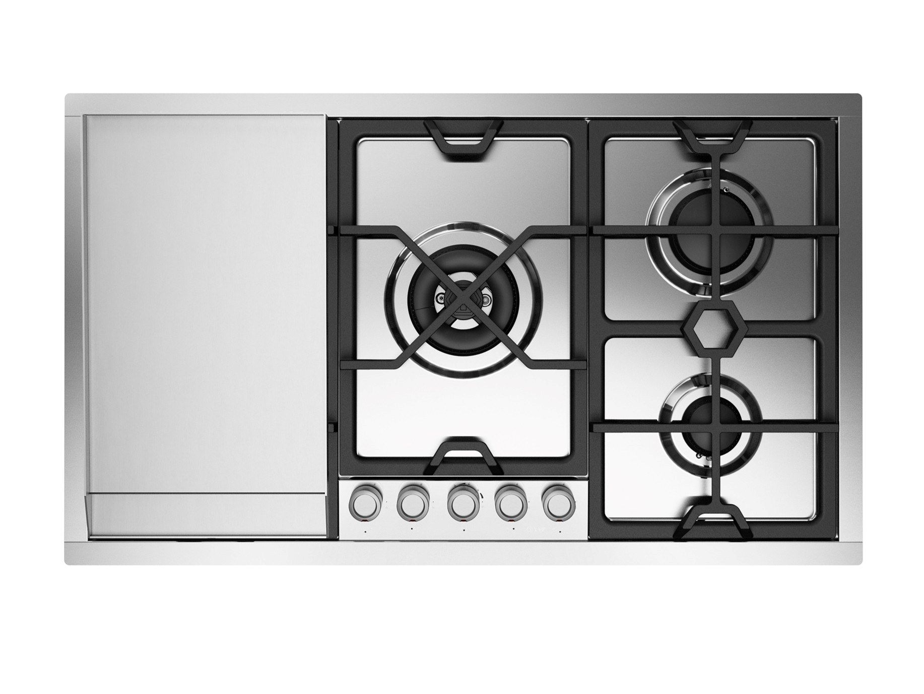 Газовая плита из нержавеющей стали Ilve Panoramagic ARCH-00035569 - Вид №1
