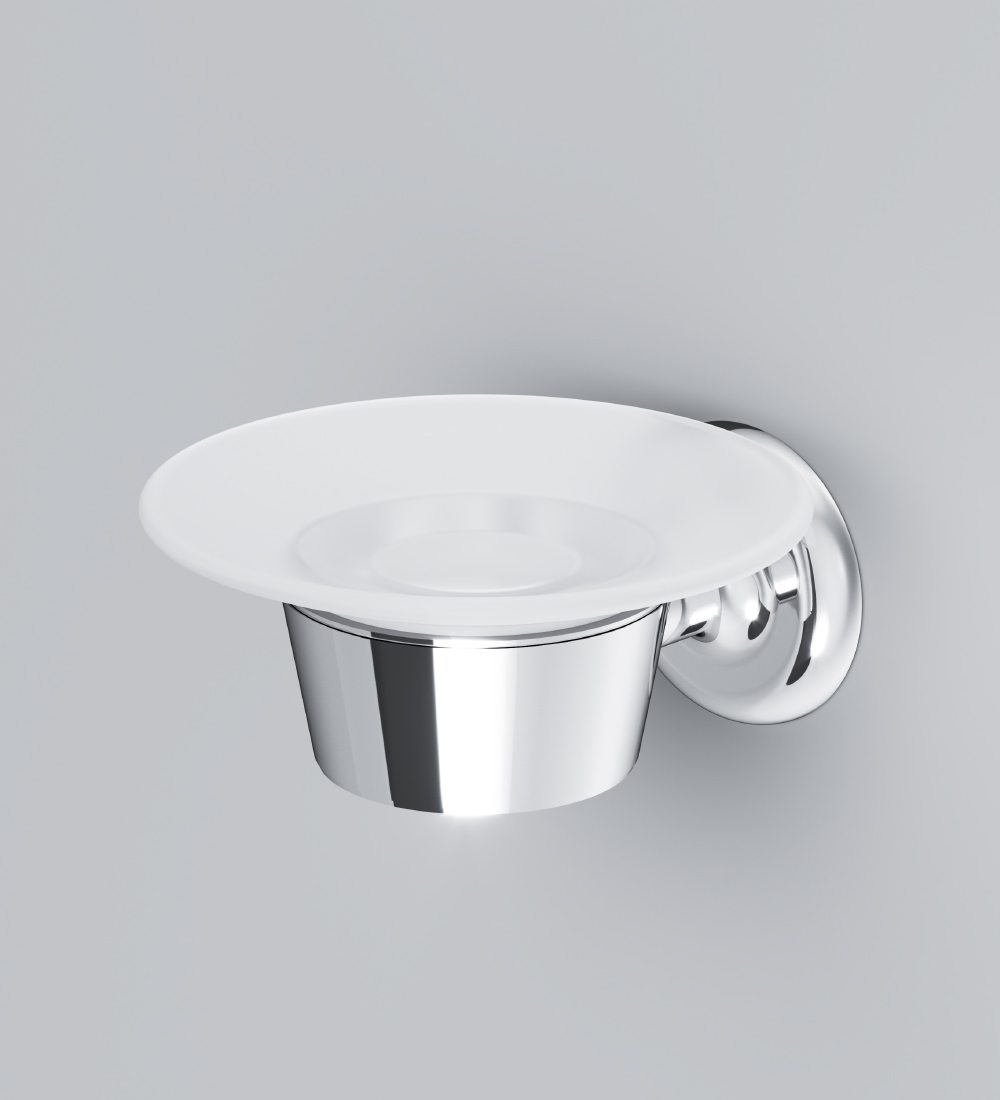 A8034200 Стеклянная мыльница с настенным держателем AM.PM Like - Вид №1