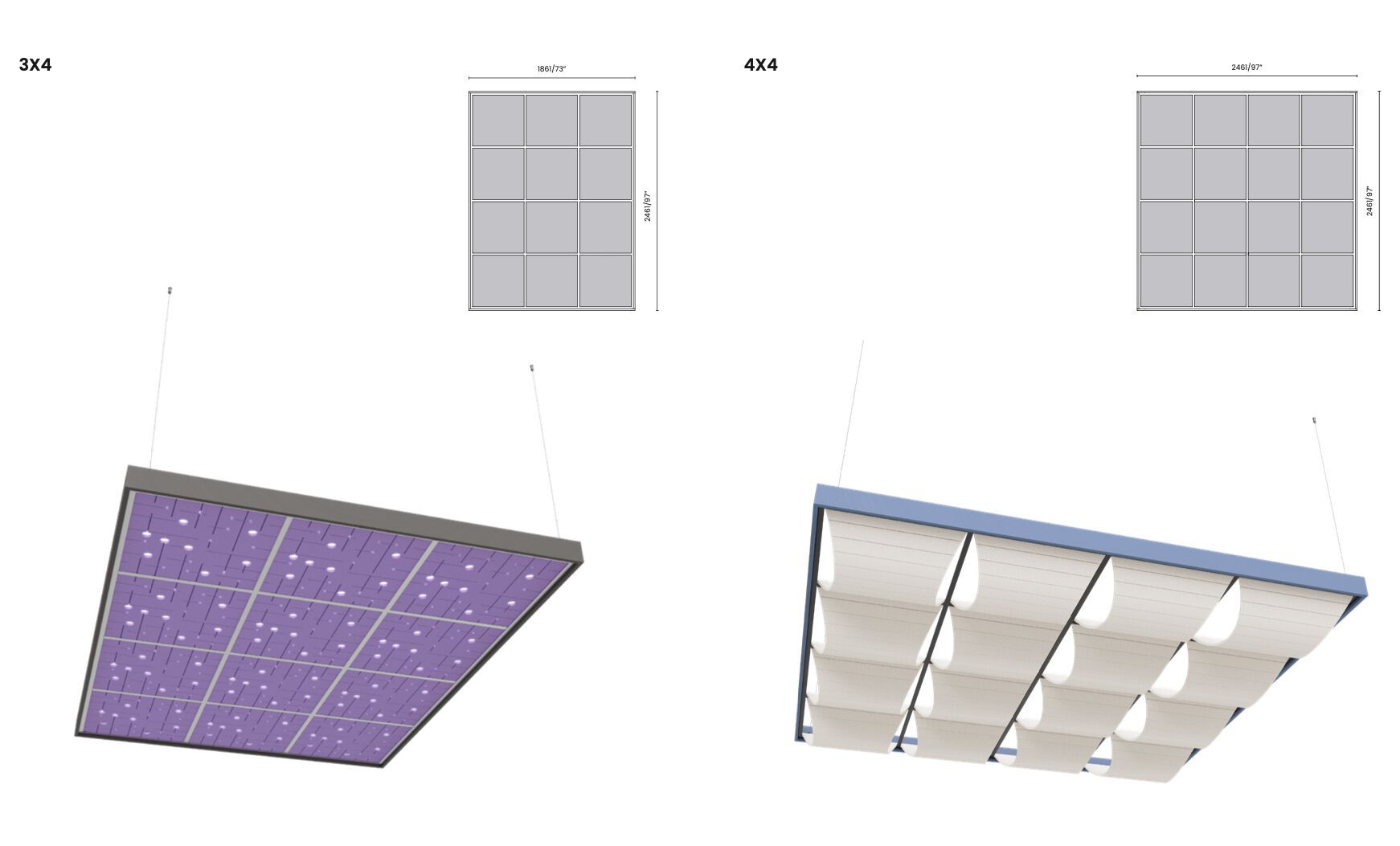 Потолочная офисная акустическая панель Askia ISLAND VOLUMETRIC ARCH-00073430 - Вид №1