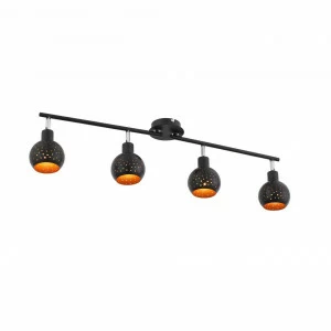 Спот потолочный на 4 лампы черный Stilano SL402.421.04 ST LUCE STILANO 00-3927253 Черный