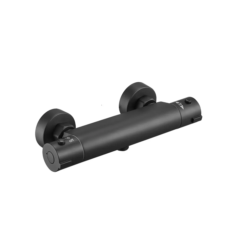 Смеситель термостатический для душа Esko T3800 цвет черный STLM-2002978