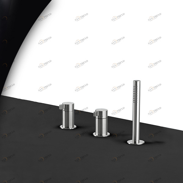 Смеситель для ванны сталь матовая TOOX Radomonte TXQ14S