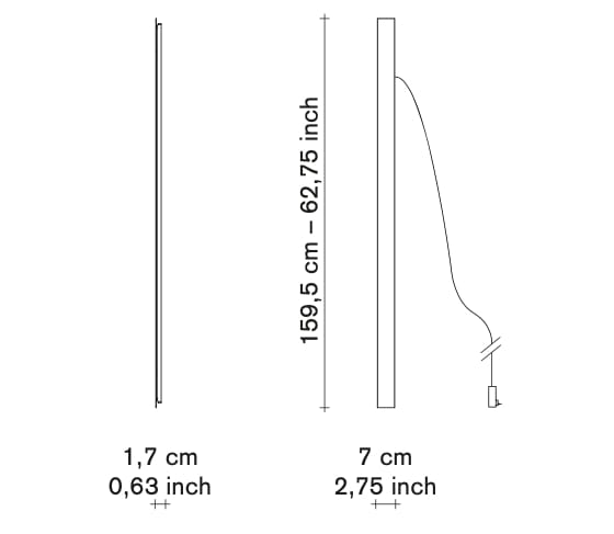 Светодиодный настенный светильник из нержавеющей стали valerie_objects закаты ARCH-00097736 - Вид №4