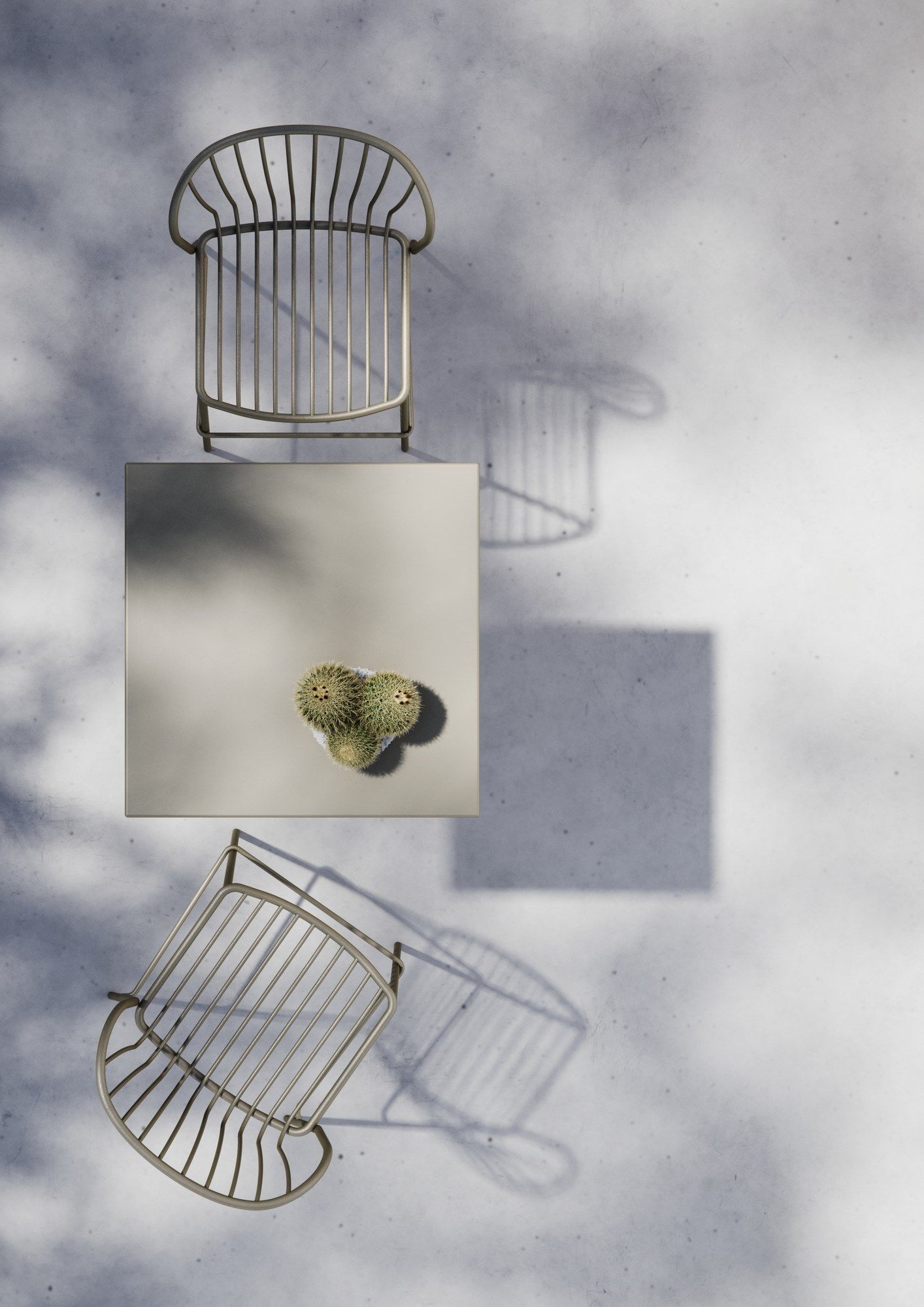 Металлический штабелируемый стул GABER Amitha ARCH-00148821 - Вид №11