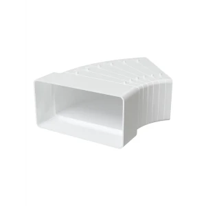 Колено разноугловое Fonet 55x110 мм пластик