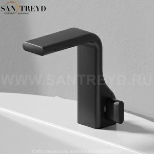 Flaminia NOKE Смеситель для раковины черный NK3220